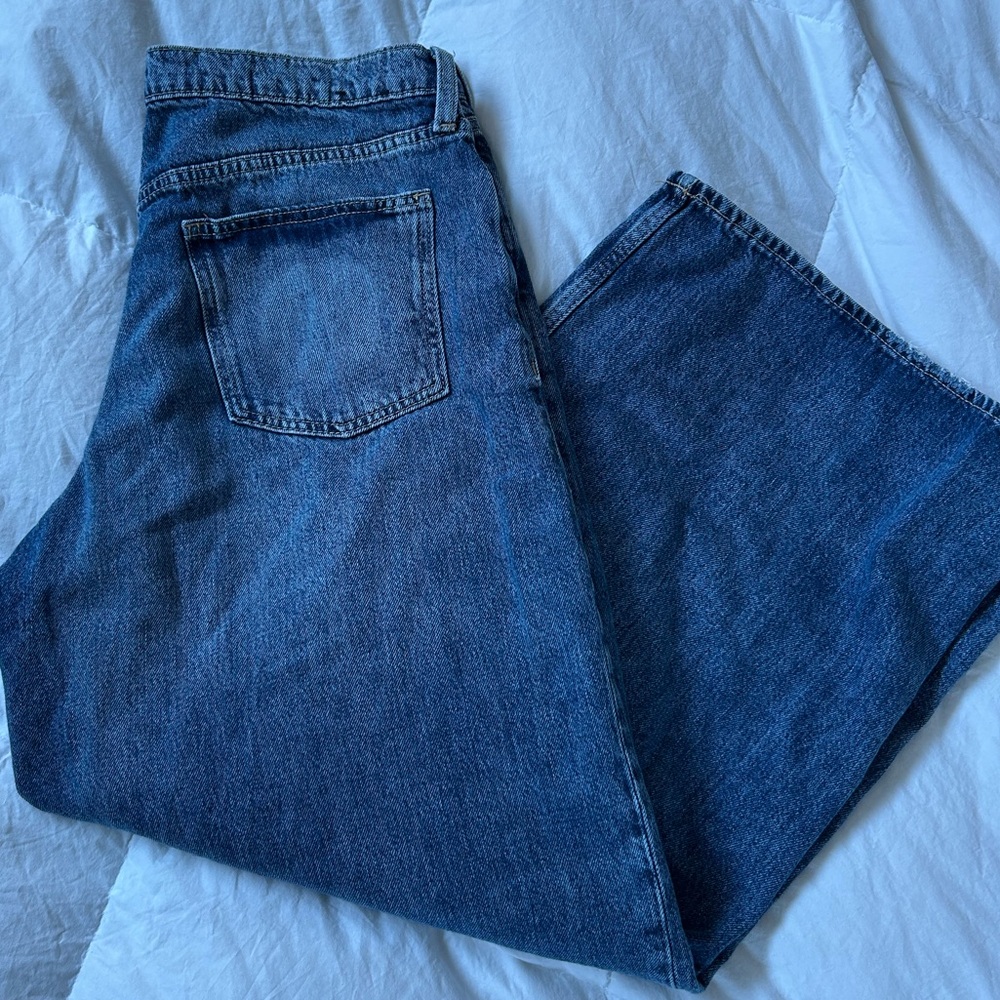 Gap Mid Rise Soft Baggy Jeans